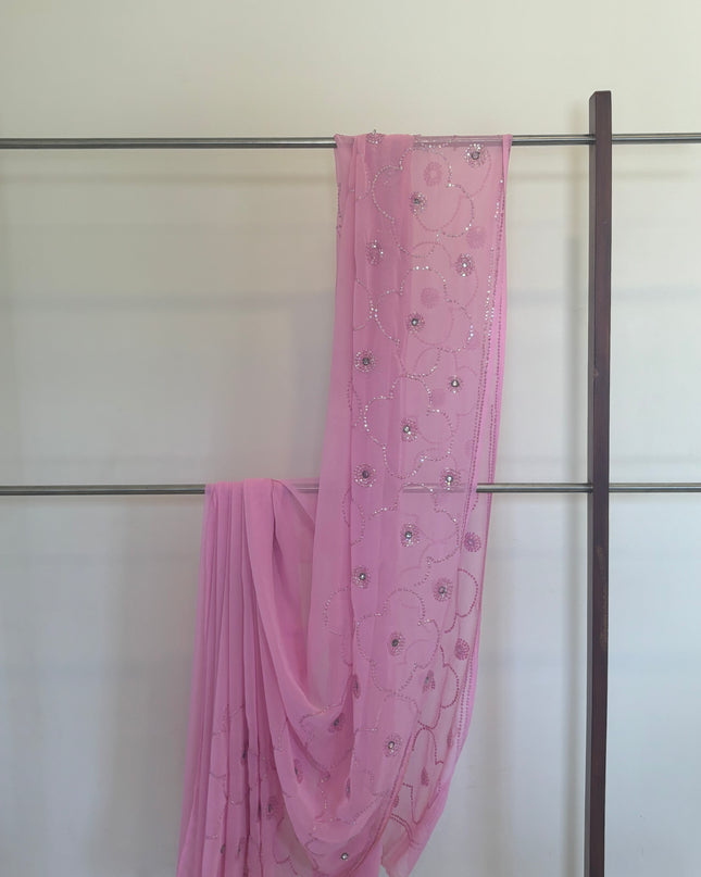 Light Pink Women’s Saree