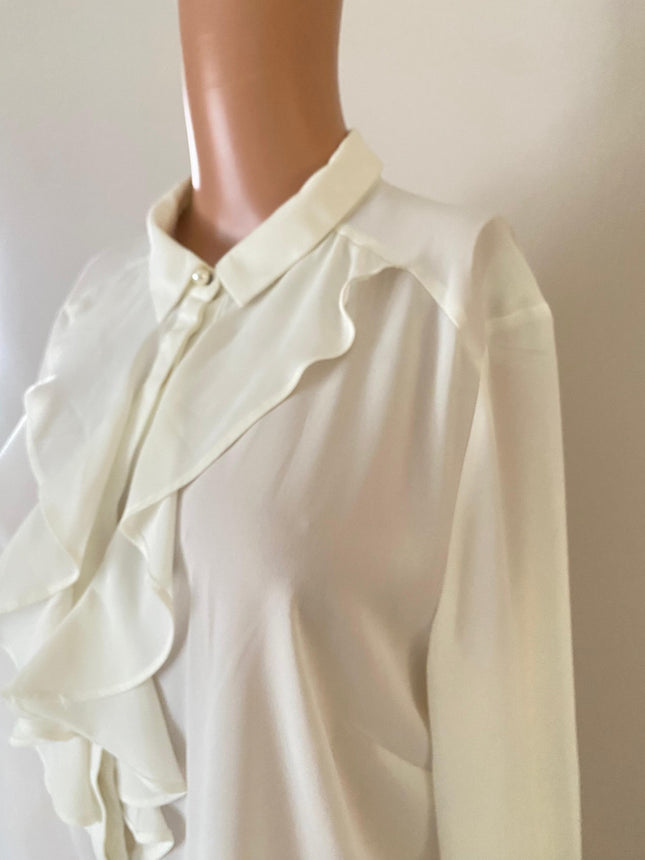 MAX Women's Casual White Top - L Size