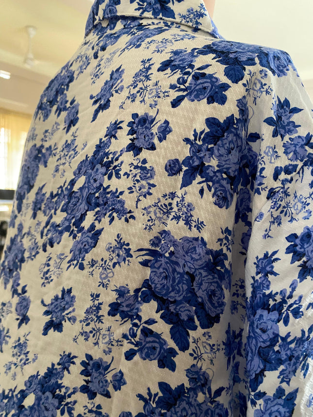 MAX Women's Casual Blue Top - L Size