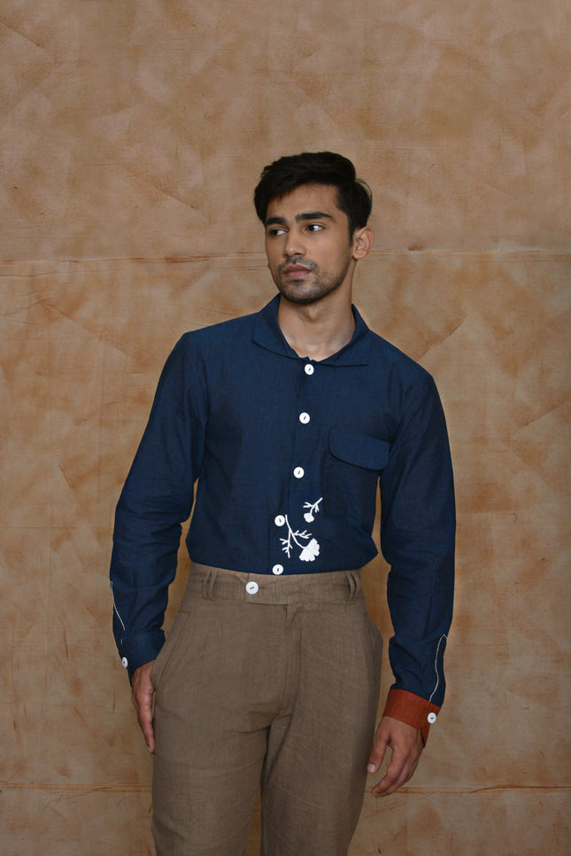 Anushe Pirani Three Pleat Pants