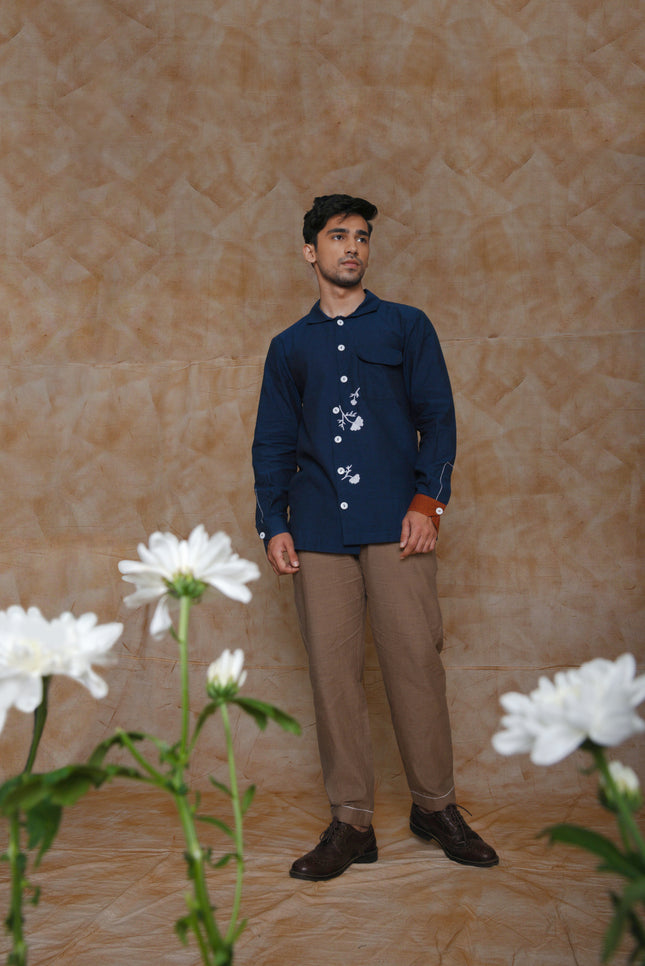 Anushe Pirani Three Pleat Pants