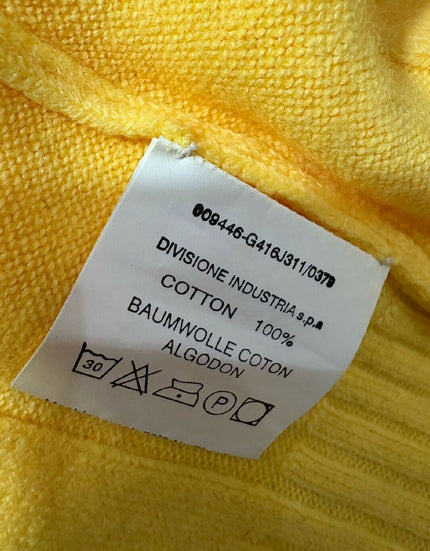 Women's Chanel Authentic Yellow Sweater - S Size