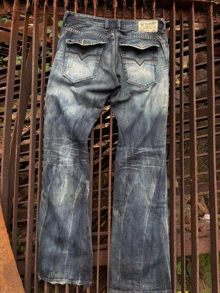 Men's Regular Slim Straight-Leg Jeans - S Size