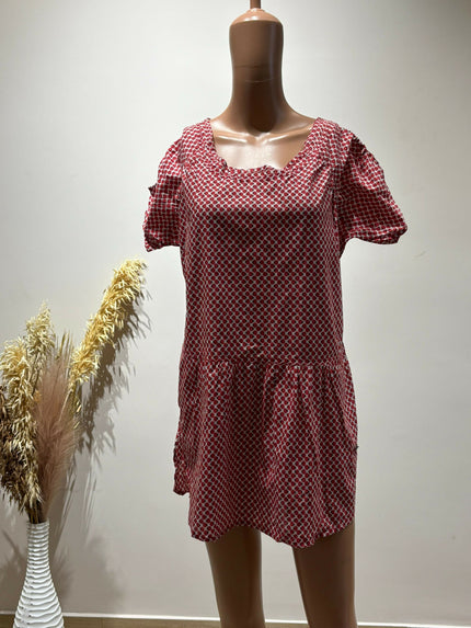 Women's Casual Red Top - XL Size