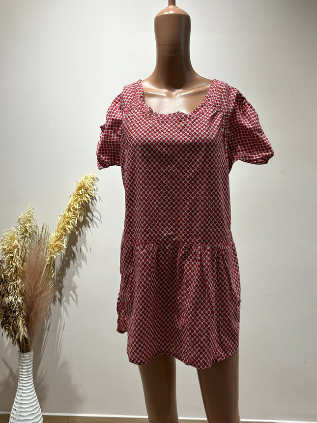 Women's Casual Red Top - XL Size