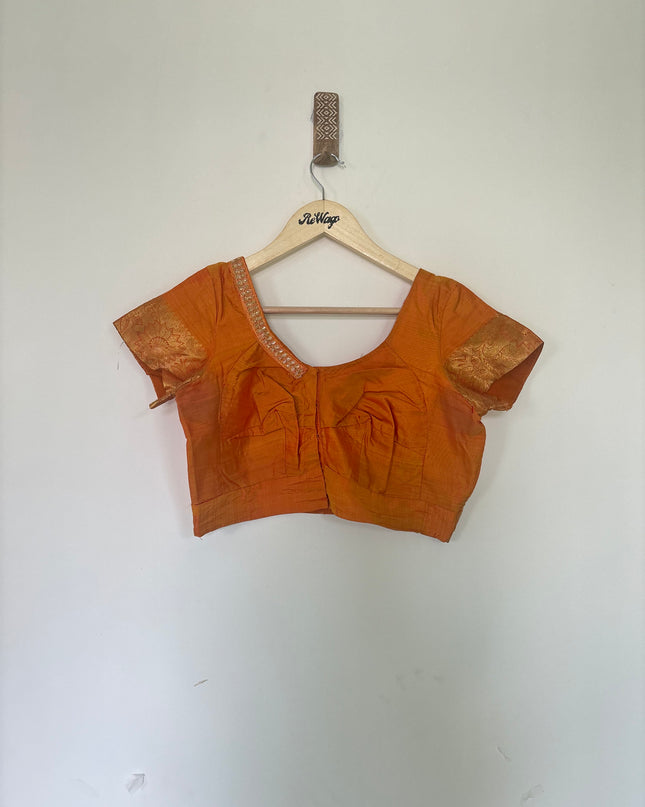 Women’s Orange Blouse