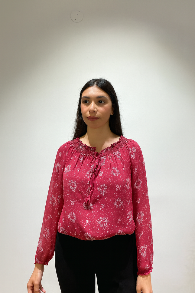 Women's Casual Pink  Roma Top - M Size