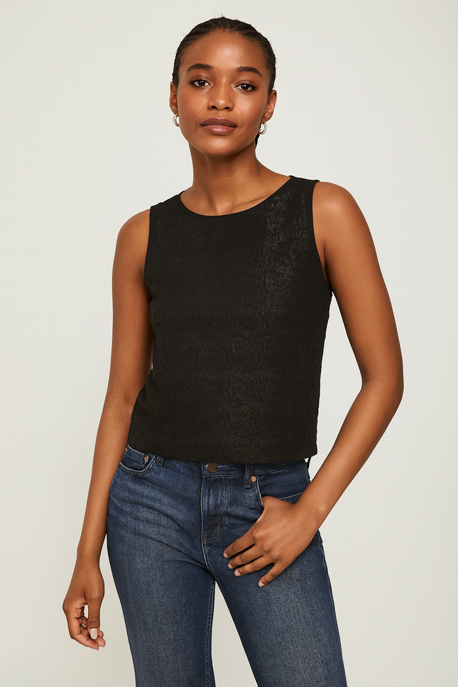 VERO MODA Women's Casual Black Top - S Size