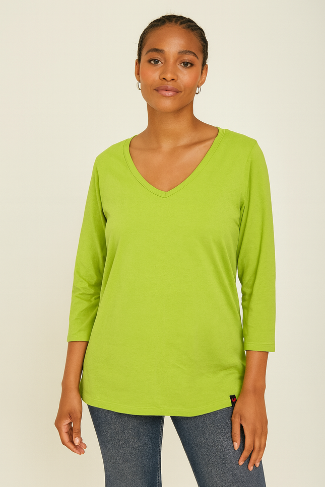 VSTAR Women's Casual Green Top - M Size
