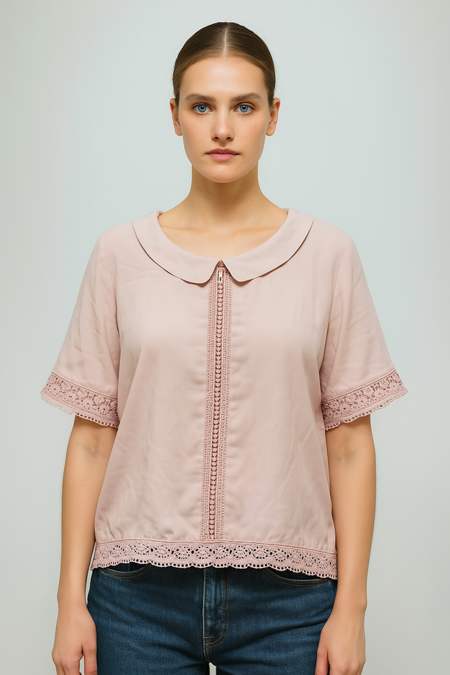 FIG Womens Pink Top - XL Size