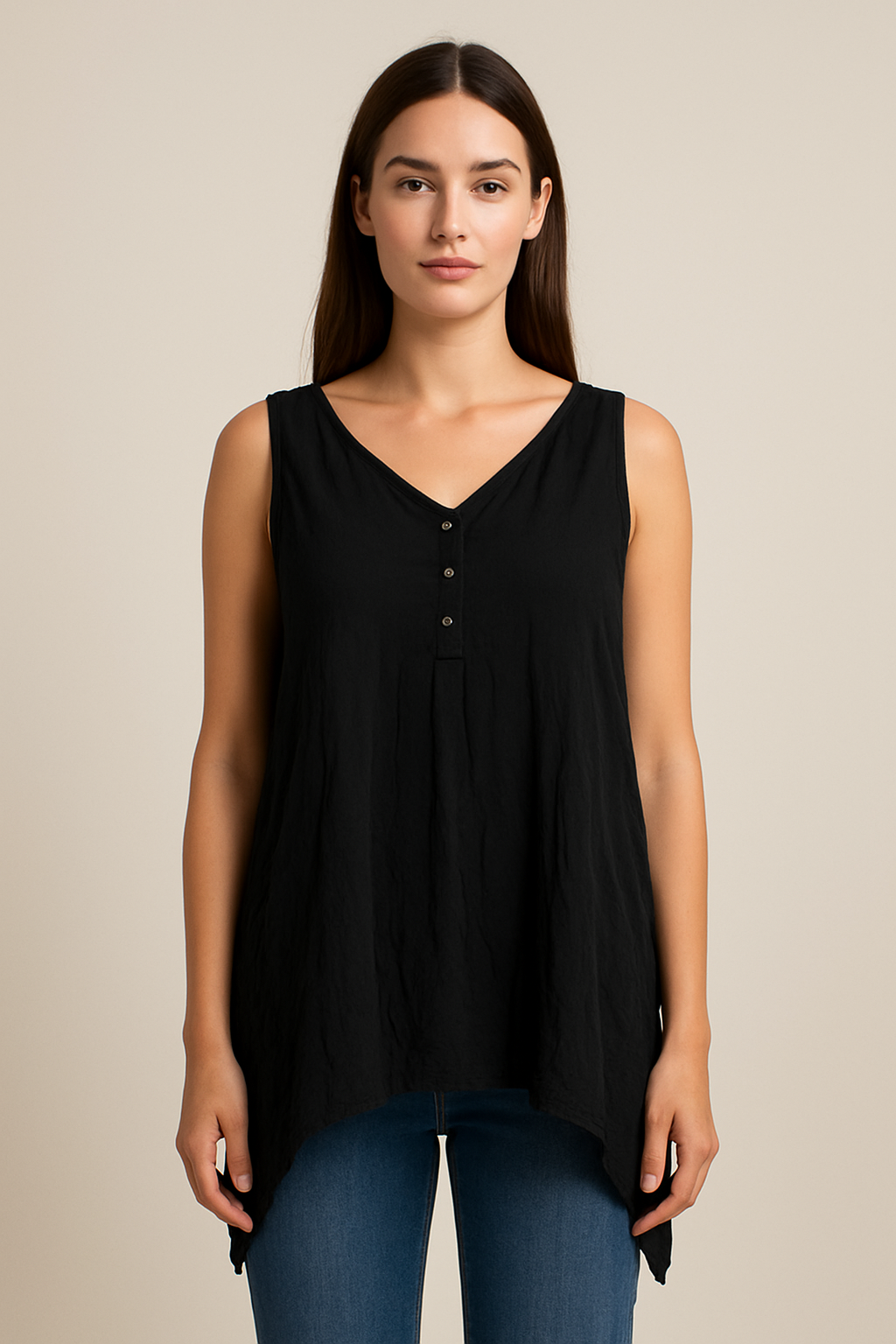 SPLASH Women's Black Top - XL Size