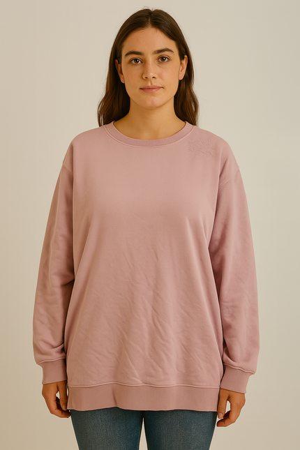 Women's Over Sized Pink T- Shirt - L Size