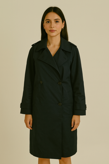 ON & ON Women's Black Coat - L Size