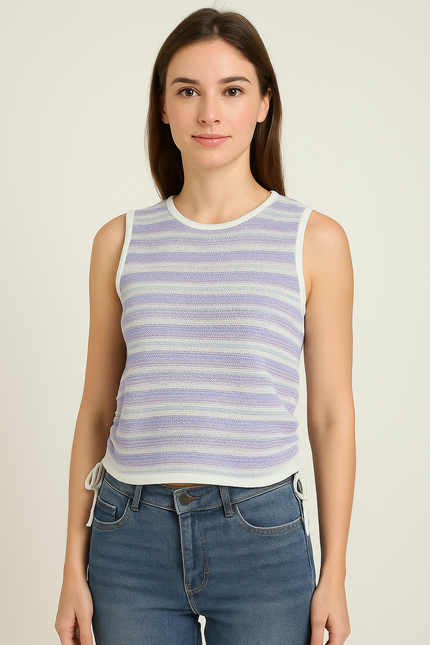 ZUDIO Women's Casual White Crop Top - M Size