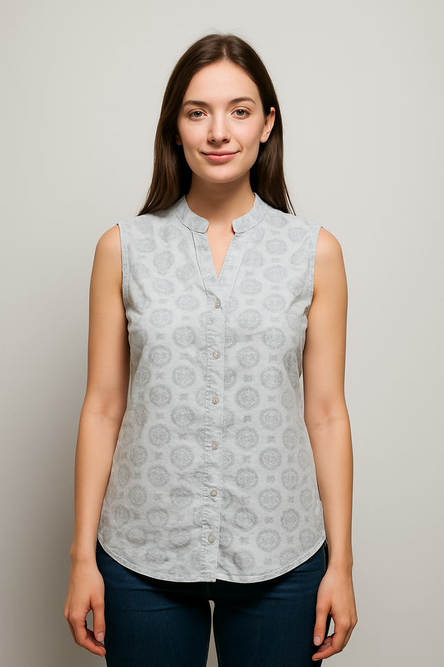 1 TO 9 Womens White Top - L Size