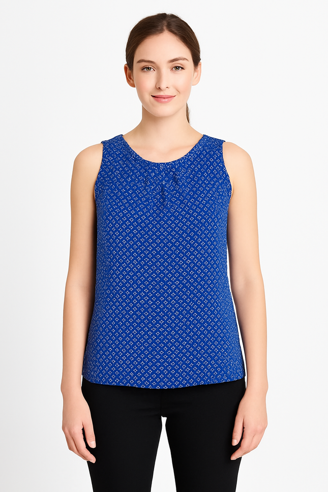 FOREVER21 Women's Casual Blue Top - S Size
