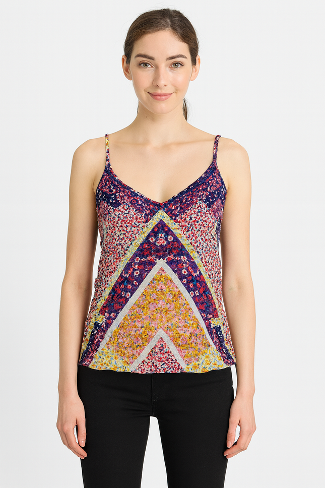 DIVIDED H&M Women's Casual Floral Top - M Size