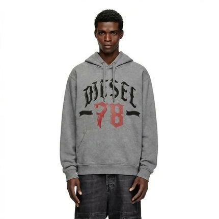 Men's DIESEL Y2K STYLE HOODIE - M Size