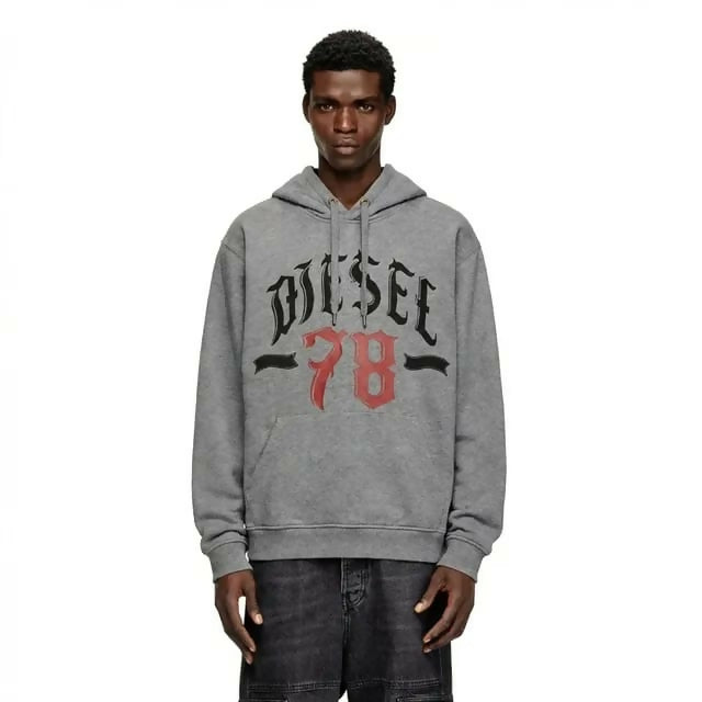 Men's DIESEL Y2K STYLE HOODIE - M Size