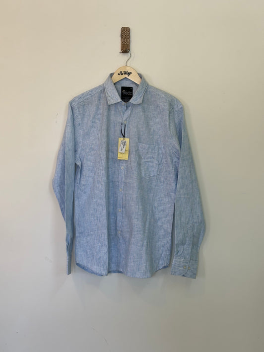 Men’s Sky Blue Shirt with Full Sleeves