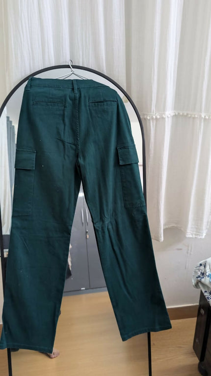 Women's Green cargo pants -30 Size