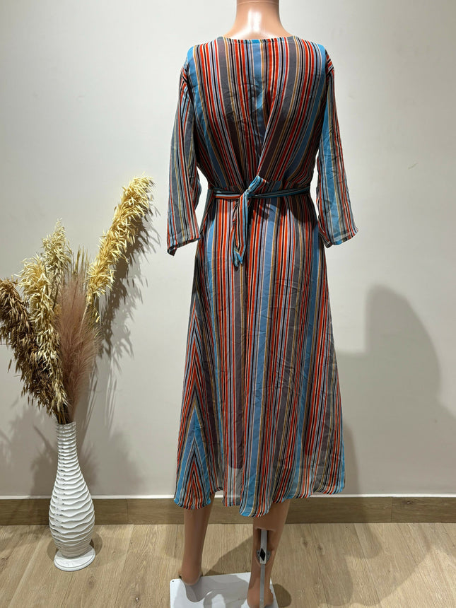 Women's Casual multicolor Dress - M Size
