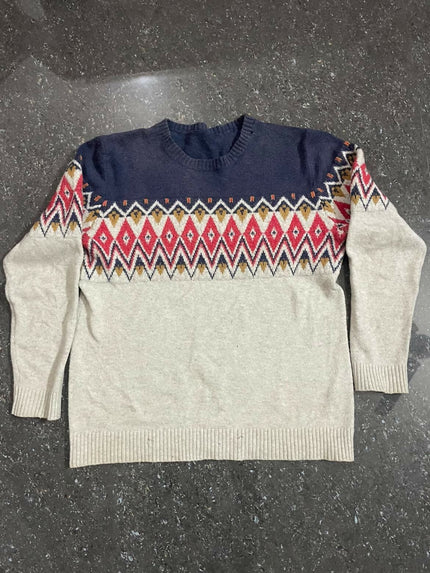 Men's Old Navy Fair Isle crew-neck sweater - L Size
