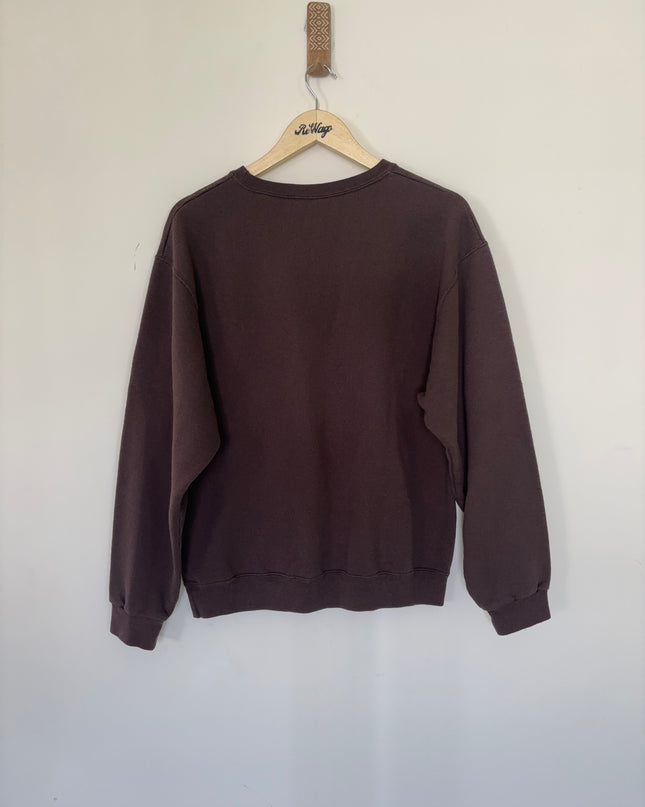 FRUIT OF THE LOOM Unisex Brown Sweatshirt  - XL Size