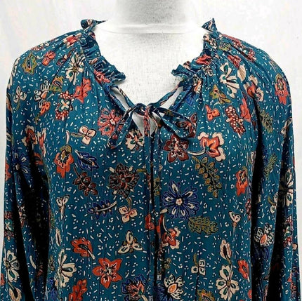 Boutique Collection Women's Teal Green Top - XL Size