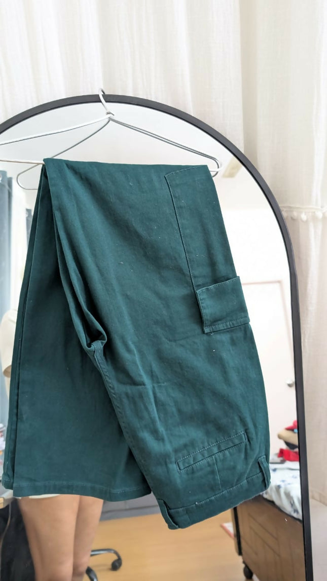Women's Green cargo pants -30 Size