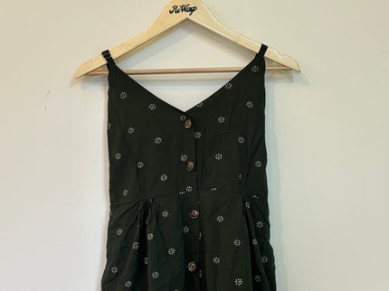 Women’s Sleeveless Green Dress - S Size