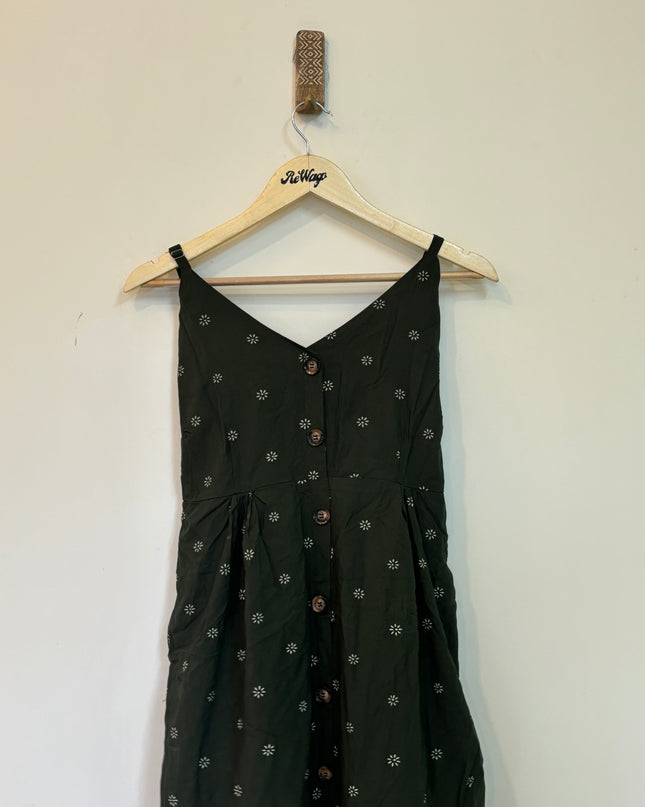 Women’s Sleeveless Green Dress - S Size