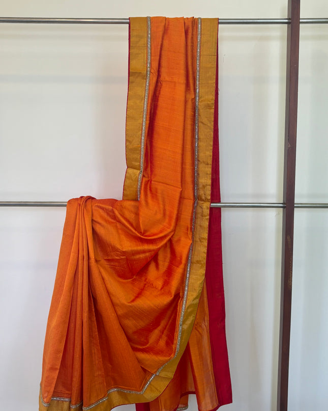Women’s Orange Color Saree
