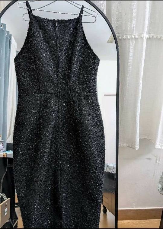 Women's H&M Midi Black Dress - S Size