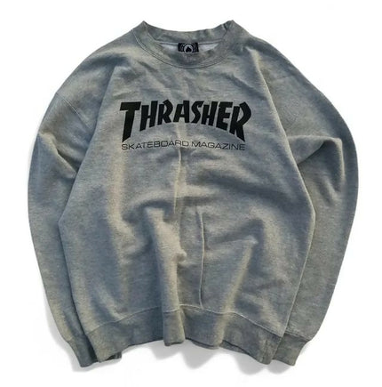 Men's THRASHER GREY SWEATSHIRT - M Size