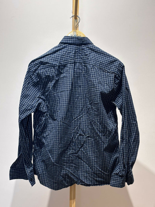 Men's Casual Navy Blue Base Shirt - XL Size