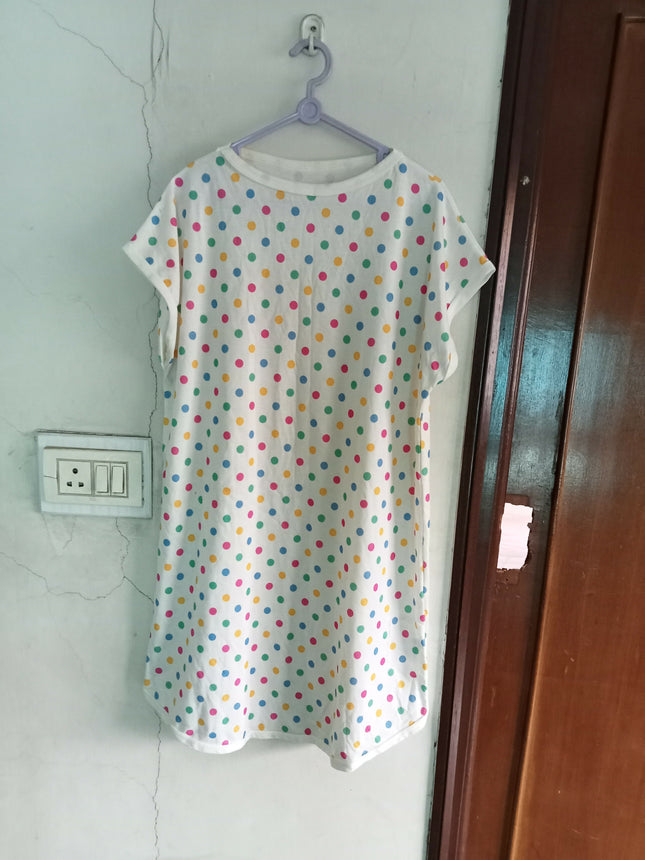 Women's Casual Sleeepwear White grown