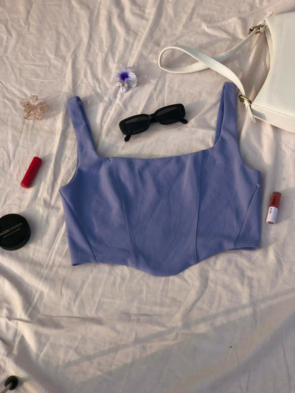 Women's Lilav Corset Style Top - L Size [NEW]