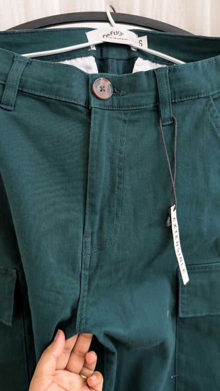 Women's Green cargo pants -30 Size
