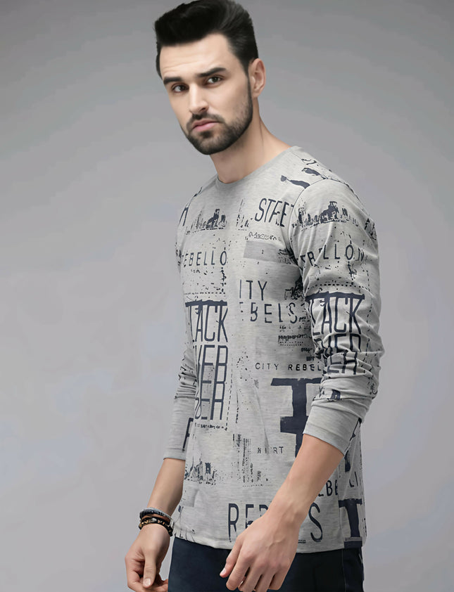 Men's Roadster Full Sleeve T-shirt - L Size