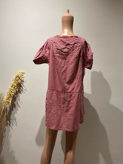Women's Casual Red Top - XL Size