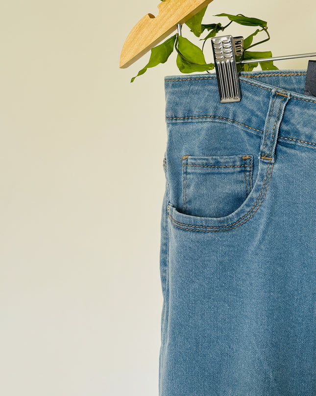STYLE UNION Union Light Blue Denim Jeans XS Size