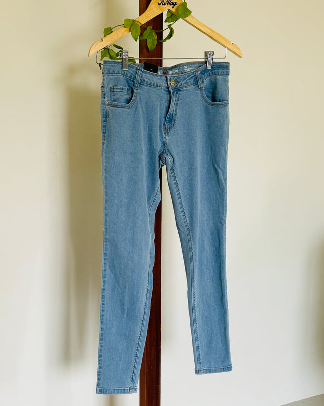 STYLE UNION Union Light Blue Denim Jeans XS Size