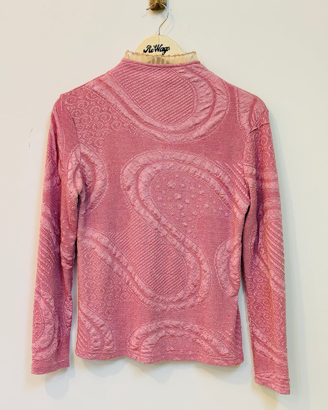 Women’s Full Sleeve Pink Top - M Size