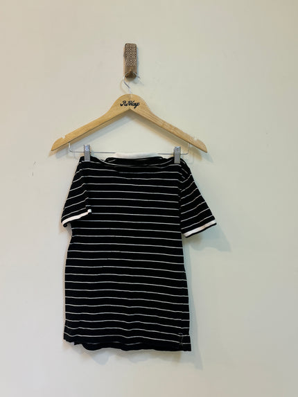 B&W Lined Tshirt for Boy Kids