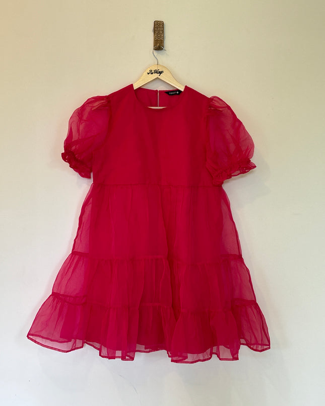 Faballey Women's Pink Dress - L size