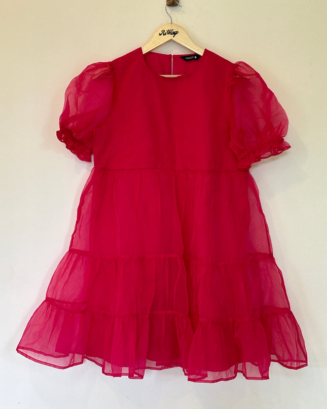 Faballey Women's Pink Dress - L size