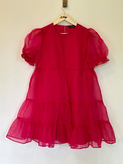 Faballey Women's Pink Dress - L size