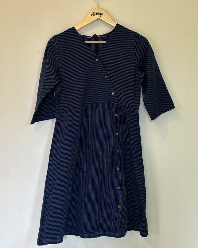 Jaipur Kurti Women’s Blue A-line Dress