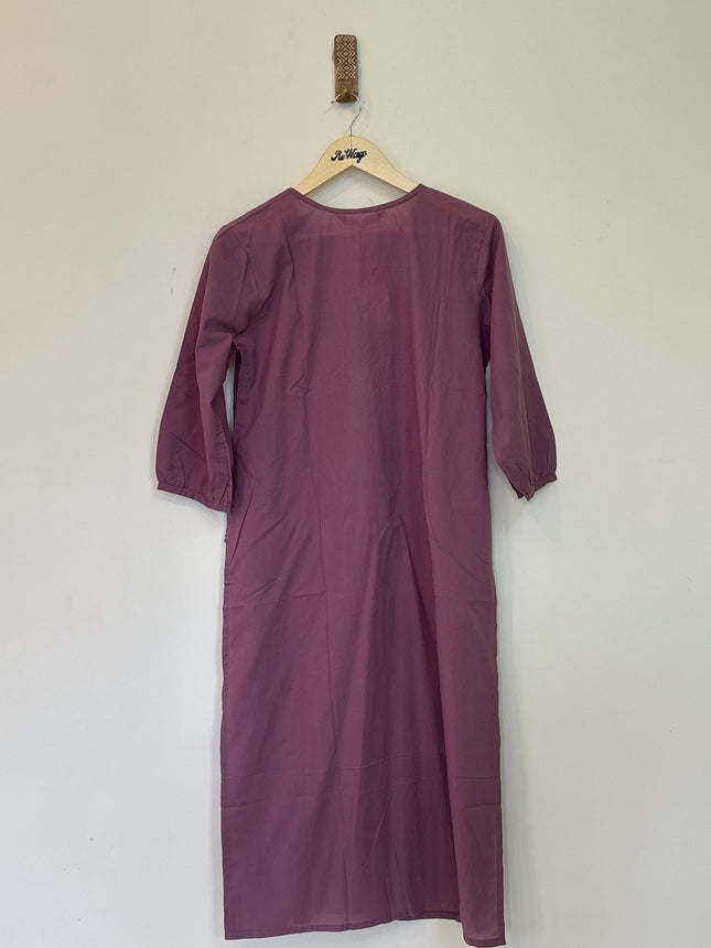 Varanga Light Lavender Kurti Women’s - L size